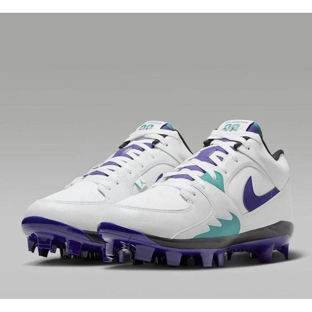 Size 11.5 - Air Jordan Stadium 90 Cleat Low Grape
